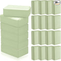 Outus 20 Pcs Yoga Blocks Bulk 9 x 6 x 3 Inch High Density Bricks to Improve Strength Flexibility Balance Soft Non Slip Gymnastic Blocks for Yoga Sports