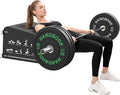Hip Thrust Bench, Multi-Functional Slip-Free Hip Thrust Machine for Glute Bridge, Box Jump, Push-Ups, Squat, Ab Exercise, Suitable for Home & Gym