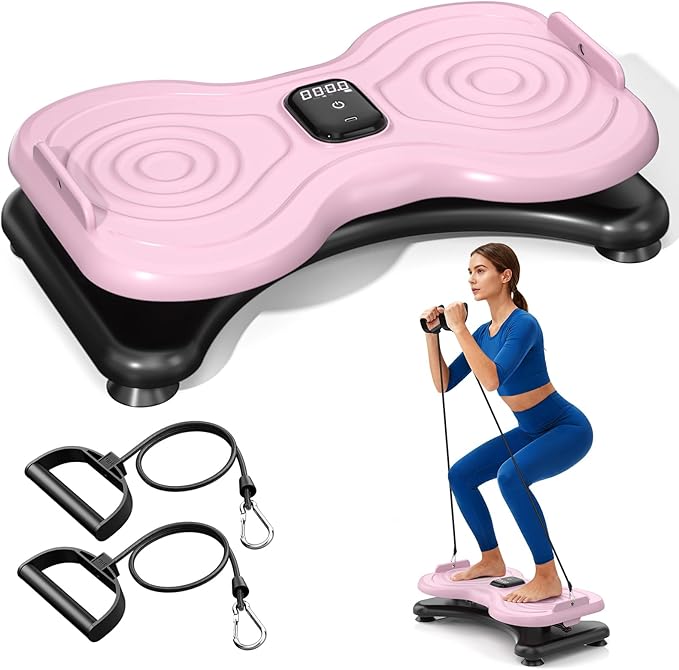 2025 New Waist Twister Machine Exercise,Waist Twister Fitness Tool with LCD Display& Resistance Bands for Core Exercise,300LB Home Gym Equipment for Slim Waist & Belly Fat