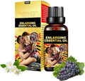 Men Massage Essential Oil, Body Moisturizing & Penis Becomes Longer and Thicker Enhancement Erotic Massage Oil, Men Energy for Care Delay Performance (Oil)