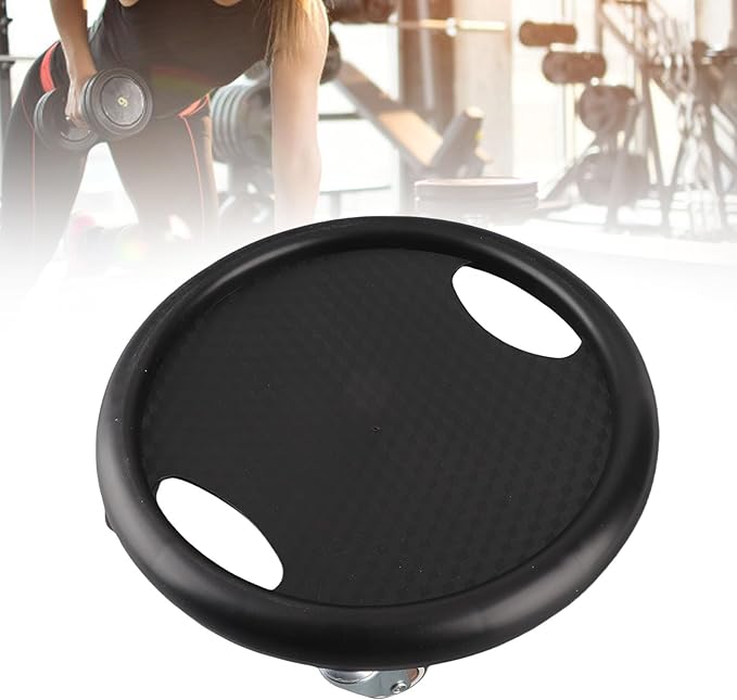 Core Slider, Ab Workout Sliding Disc with 4 Universal Rollers, Slip Proof Pattern for Home Gym Office Training