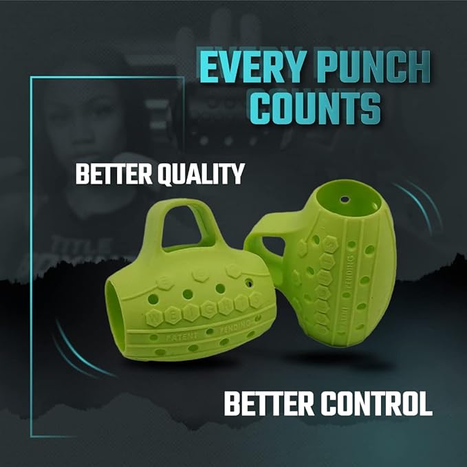 Egg Weights Colored Cardio 2.0 lbs Pair Replacement Grips Anti-Slip Silicone Rubber Finger Loop for Cardio Egg Weights