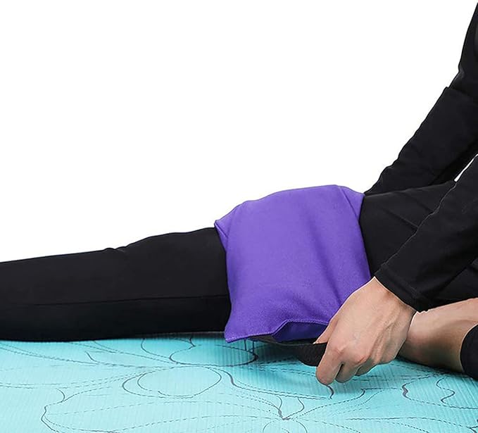Muka Custom Yoga Sandbag Weighted Fitness Sand Bag, Personalized Yoga Bolster Bag Printing Logo