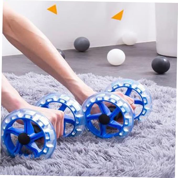 Weight Loss Equipment Exercise Roller Small Dumbbell Weights Home Dumbells Exercise Roller Wheel Fitness Wheel Equipment Fitness Device Scroll Wheel