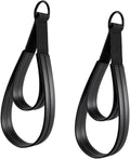 Pilates Double Loop Straps for Reformer (2Pcs) - Comfortable Grip Nonslip Ankle Legs for Flexibility & Strength