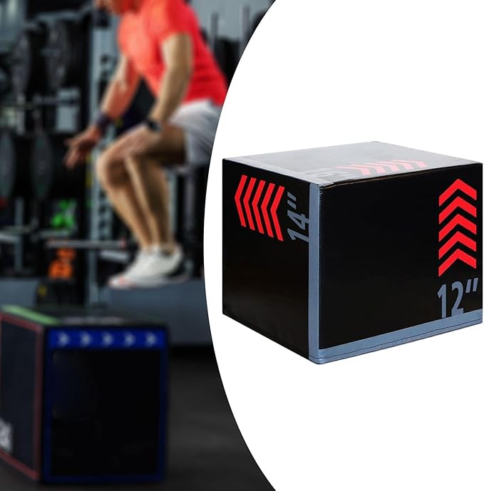 Jumping Exercise Box Box 30x35x40cm Versatile High Density Jumping Exercise Equipment Strength Training for Workout