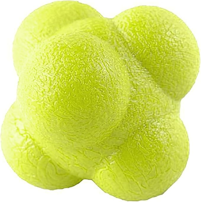 Hand Eye Coordination Equipment Training Reaction Balls with 6 Sides Speed and Agility Training Reflexes Reaction Balls