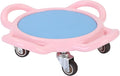 360掳 Rotating Ab Roller Wheel Portable Exercise Board with Mat for Home Workout