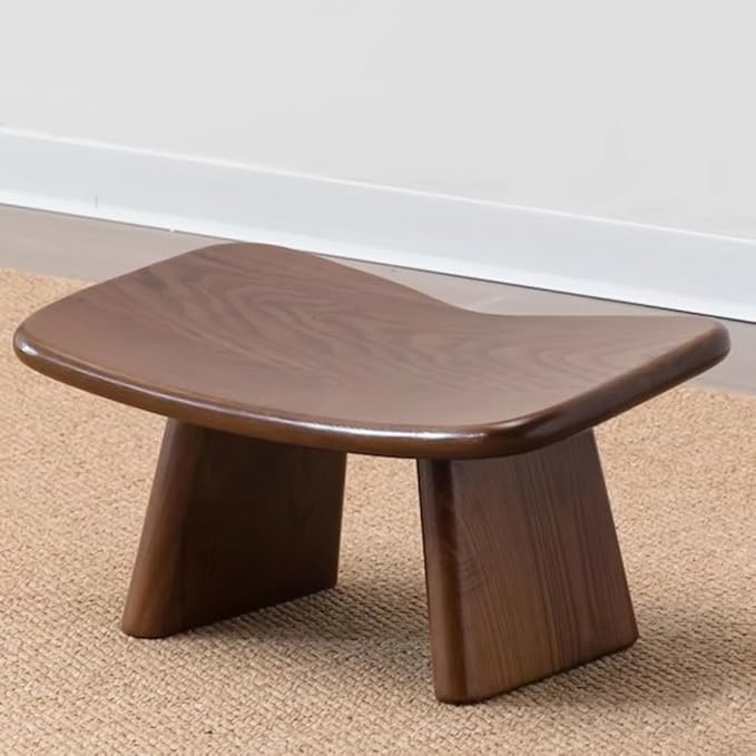 Solid Wood Meditation Stool, Meditation Stool, Church Meditation Stool, Sitting Stool, Tea Kneeling Stool, Meditation Yoga Stool,Brown