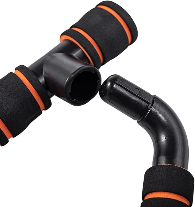 Professional Push Up Stands H Type Construction for Increased Ranges of Motion in Strength Training Exercises Regulable Push Up Platforms