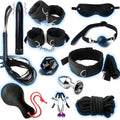 Fashion 12 Piece Nylon Pilates Training Set, Fun Wrist and Hip Exercise Equipment Cosplay Accessories [Black], Couple Gift