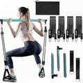 GOGO Pilates Bar Kit with Latex Resistance Bands, Pilates Weight Bar Equipment for Yoga Workout Home Gym Strength Training