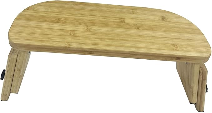 Meditation Bench Foldable Wood Prayer Bench for Buddhist Low Seat Teahouse
