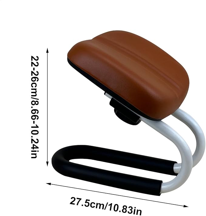 Meditation Stool, Adjustable Kneeling Bench,with Sponge Cushion Meditation Stool Bench Seat, Meditation Accessories, Non-Slip Leg Sleeve, Portable Chair for Home Yoga Studio