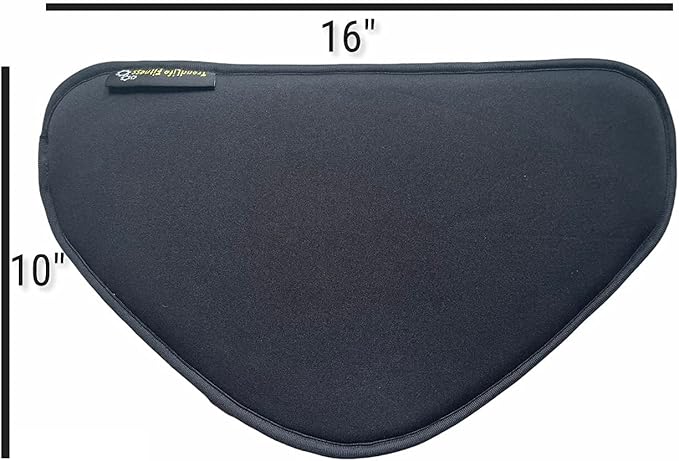 TreadLife Fitness Exercise Bike Seat Cushion - Designed to Fit Recumbent Bikes