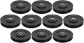 10pcs 115mm Nylon Fitness Bearing Pulley, Gym Accessory Strength Training Equipment, Home Gym Attachments with Iron Core, Durable Exercise Pulley for Health Club and F