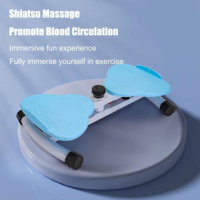 Waist Twisting Disc, Waist Sculptor Machine Twister for Home Exercise Workout, ab Twister Board for Women Weight Loss/Body Shaping/Foot MassagePink,12x53x33cm