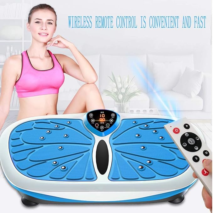 Vibration Exercise Machine,Vibration Platform Machines,99 Speed Adjust,Smart Screen,Low Noise,Load Bearing 150Kg,for Home Fitness (Purple)