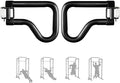 Yes4All 500 LBS Capacity - Dip Bars for 2x2 with 1" Hole Power Cage, Squat Rack Attachments - Multi-Grip Handles Dip Attachment for Dips, Pull Up, Push-up