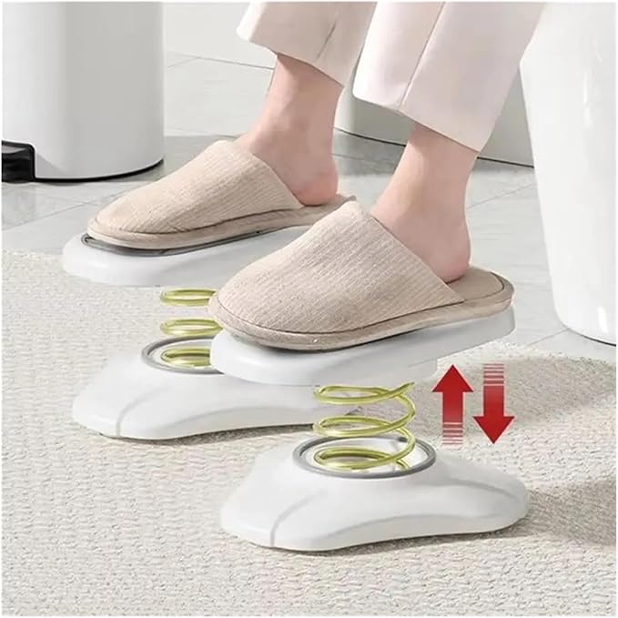 Ankle Leg Exercisers,Multi Functional Exercise Ankle Footstool, Toilet Companion Footstool, Office Or Daily Rest, Relaxing Feet and Legs(Pink,1pcs)