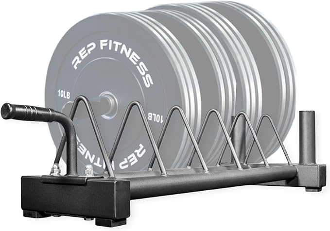 Rep Fitness Horizontal Bumper Plate Storage Rack 2.0
