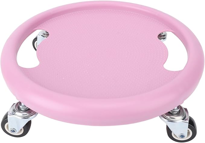 4-Wheel Roller Trainer for Enhanced Core Strength and Fitness Roller Sliding Disc, Odorless Premium Workout Device with 360 Degree Rotation, Stability for Home Gym