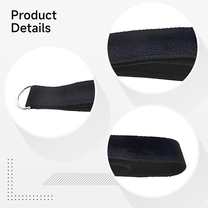 2 Pcs Pilates Straps With Double Loops, Cotton Straps For Reformer, Soft Ankle/Wrist Exercise Band For Home Gym, Pilates Accessory
