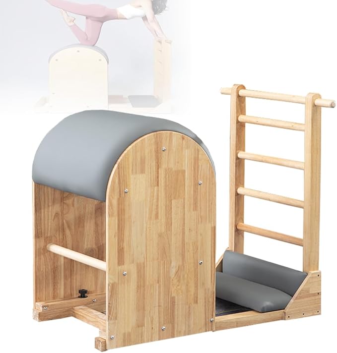 Pilates Ladder Barrels -Pilates Wooden Ladder Barrel Home Large Equipment Yoga Training Core Spine Corrector Professional