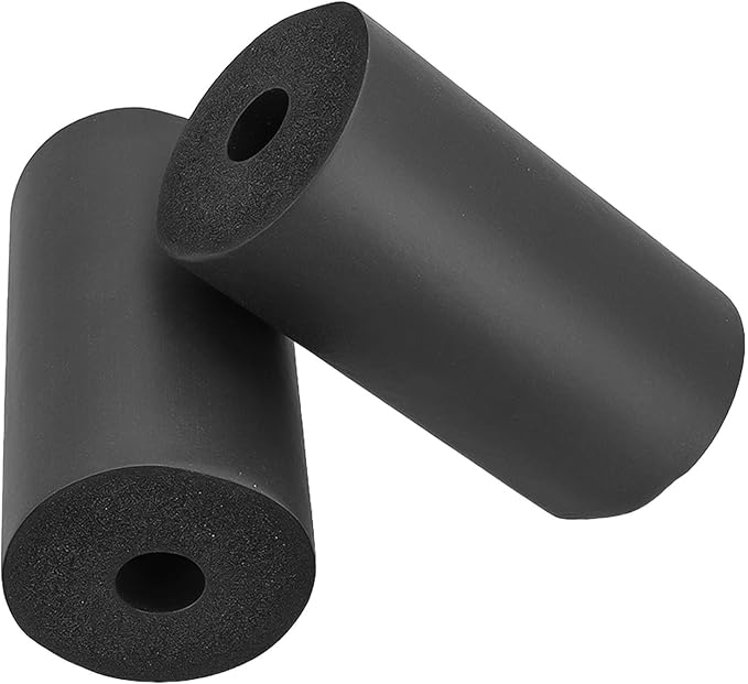 Foam Roller Pad Replacement for Leg Curl and Extension Machines, for Home and Gym Workout Equipment, Fits 20-22mm Tube Diameter