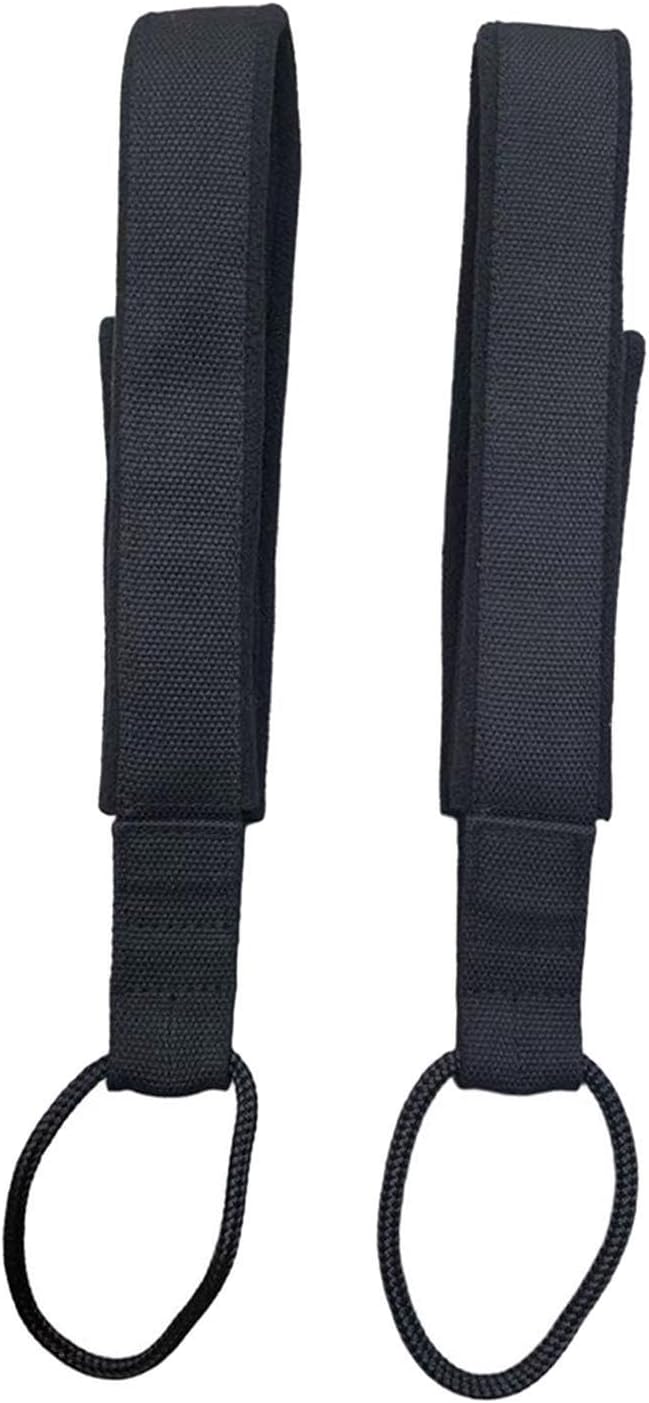YIJU 2 Pieces Pilates Double Loop Straps for Reformer Exercise Equipment Gym Pilates Strap for Beginner Home Yoga Ankle Arms Legs
