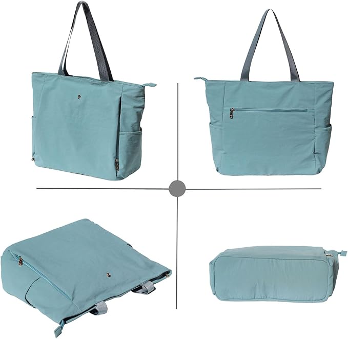 ESVAN Yoga Mat Bag Yoga Tote Carrier Shoulder Bag Carryall Tote for Office,Yoga,Pilates,Travel,Beach and Gym