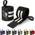 TECEUM Weightlifting 18" & 12" Wrist Wraps with Thumb Loop – Heavy Duty Wrist Workout Braces for Men and Women – Ideal for Powerlifting, Strength Training, Bodybuilding