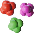 Milisten 3pcs High Elastic Hexagonal Reaction Balls Durable Agile Training Balls for Fitness Reflex and Coordination Drills Random Colors for Home Partner Workouts