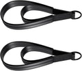 1 Pair Double Looped Pilates Straps with D-Rings for Stretching Flexibility & Gym Training Pilates Comfortable D-rings Yoga Workout Accessories