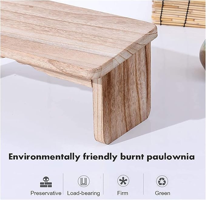 Kneeling Chair,Meditation Bench Kneeling Stool,Portable Foldable Perfect Kneeling Stool Ergonomic Yoga Bench, for Tea Ceremony, Seiza, Yoga, Praying and Healthier Sitting(Dark Brown)