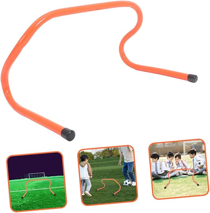 3pcs Agility Training Hurdles 15cm Plastic Soccer Speed Football Training Equipment for Youth Sports Agility and Track Practice