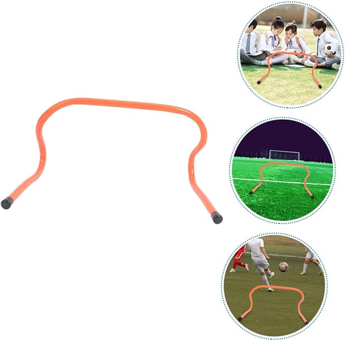 3pcs Speed Agility Training Hurdles 15cm Plastic Track Hurdle Equipment for Soccer Football Sports Conditioning