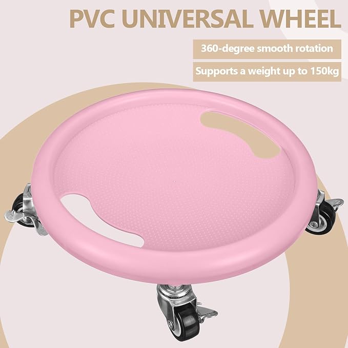 8 Pcs Abdominal Exercise Roller Wheel Abdominal Exercise Sliders for Core Workout AB Wheel Exercise Board Abdominal Board Trainer for Abdominal Core Strength Training, AB Workout Equipment