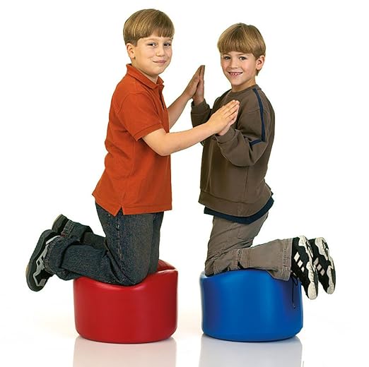 TOGU 30-4340B Dynair Balance Seat - 14" x 11", 4" Height, 11" Width, 14" Length, Blue