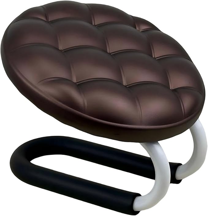 Kneeling Meditation Stool, Meditation Bench Gift Ergonomic Comfortable Lightweight Seat Prayer Stool for Studio, Prayer Women, Brown