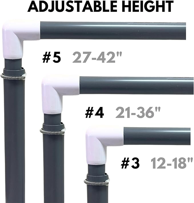 Prism Fitness Fixed Height Smart Hurdles, Set of 6