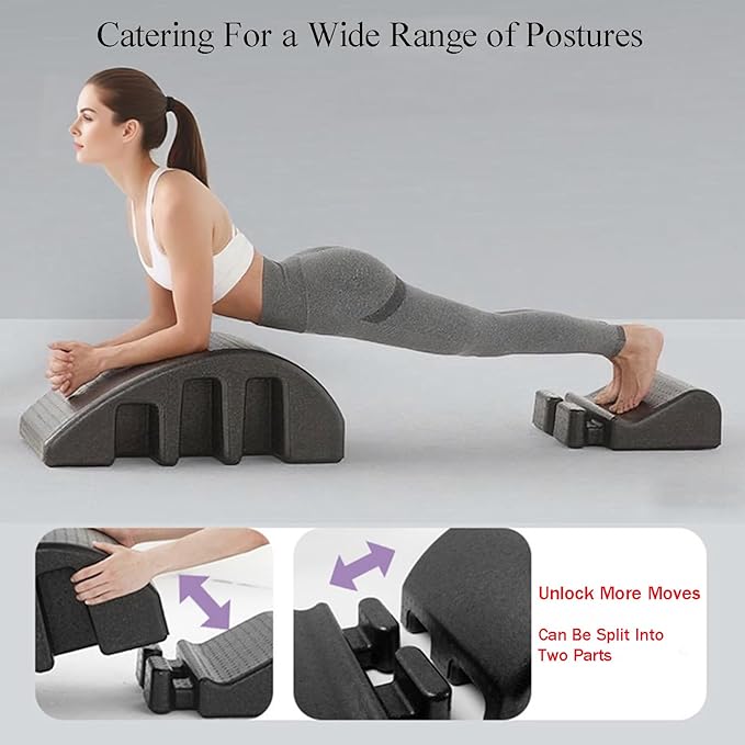 Professional Pilates Spine Corrector, Posture Corrector, Portable Pilates Arc for Core Strengthening, Spinal Alignment, Stretching Equipment