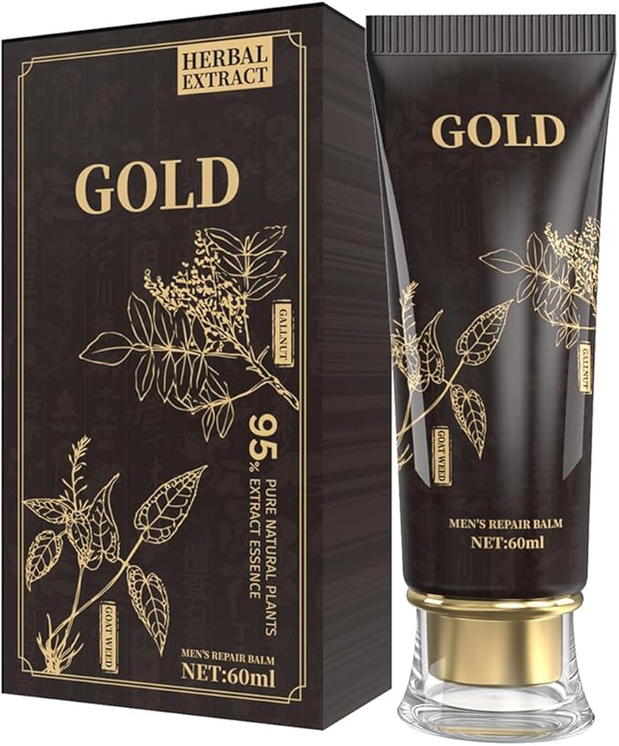 Med3000 Gold ED Dysfunction Topical Cream for Men to Get Hard – Fast-Acting Booster for Men, 2.0 Fl Oz
