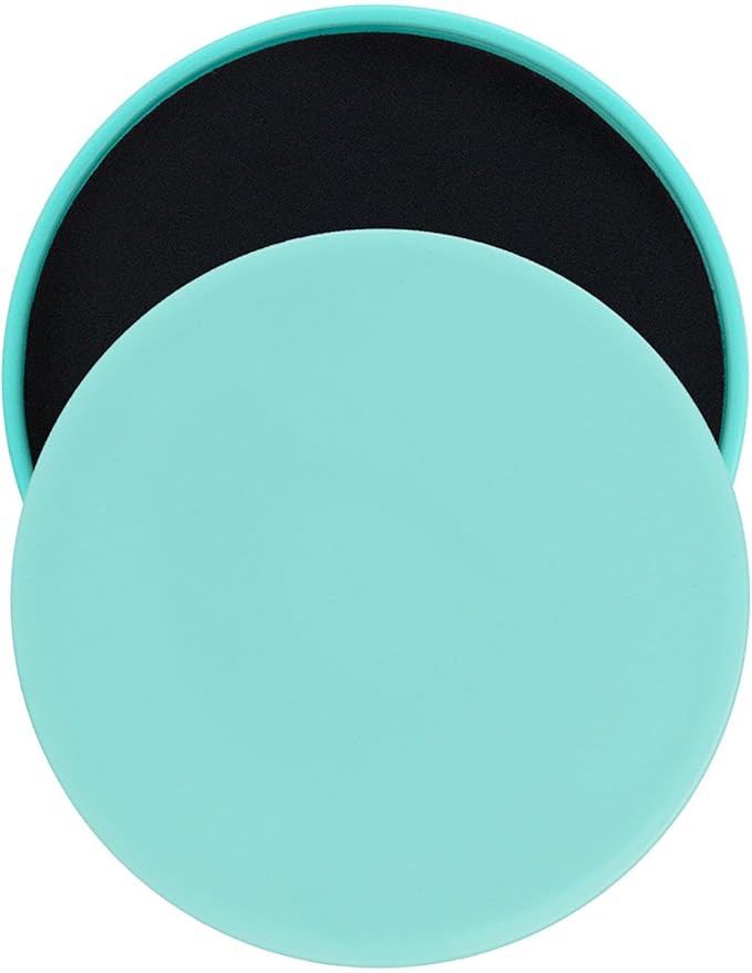 2PCS Exercise Sliding Discs, Small Lightweight Core Slider for Full Body Workout, with ABS Material for Gym Yoga Physical Therapy Dance Training