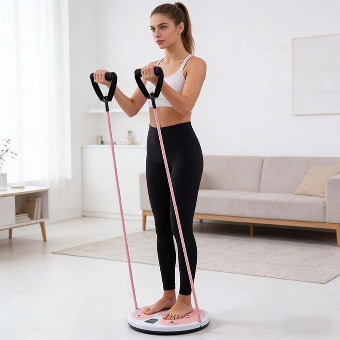 Twist Board - Waist Shaping Training Equipment,Core Twisting Disc with Calorie Count,for Home Gym Office Fitness Enthusiasts Beginners Post-Partum Individuals