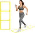 One-Piece Silicone Agile Ladder 1 PC Suitable for Sports & Fitness Step Training Soccer Footwork Practice Street Dance Step Training Auxiliary Kit for Various Indoor and Outdoor Floor Areas