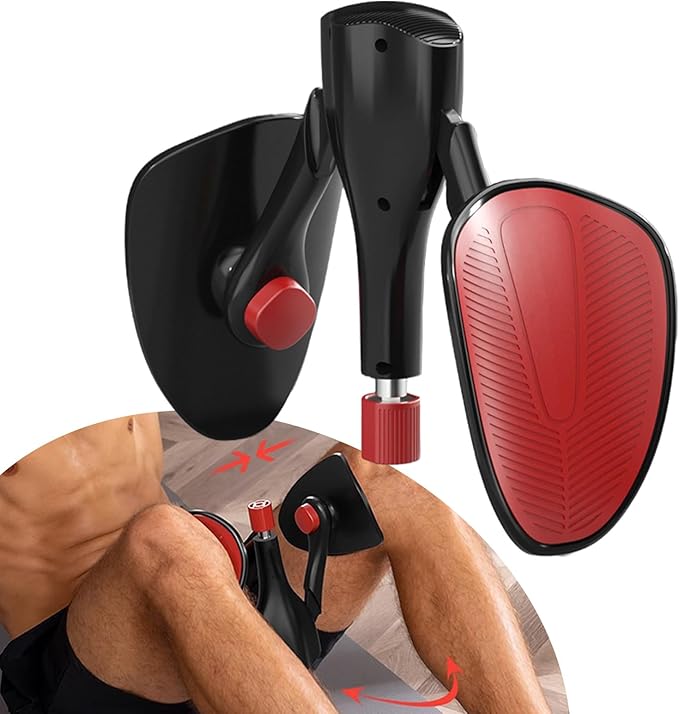 Saker Men Kegel Trainer Pelvic Floor Muscle Repairer,Multi-Position Leg & Hip Exercise Device, Adjustable Spring Resistance Toner for Thigh Slimming and Strength Training
