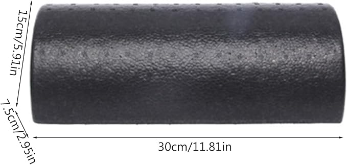 Half-Round Home Gym Exercise Foam Rollers Pilates Roller for Exercise Massage Muscle Recovery