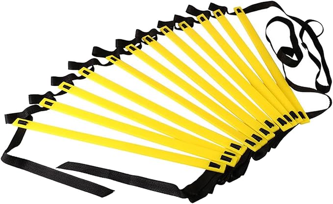 Agility Ladder, Soccer Fitness Accessory, Adjustable Football Speed Training Equipment, Speed Ladder for Home Gym, Exercise
