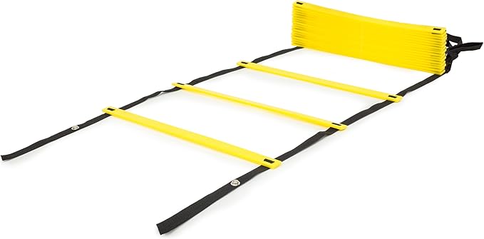 ProsourceFit Speed Agility Ladder 8, 12 and 20 Rung for Speed Training and Sports Agility Workouts with Free Carrying Bag